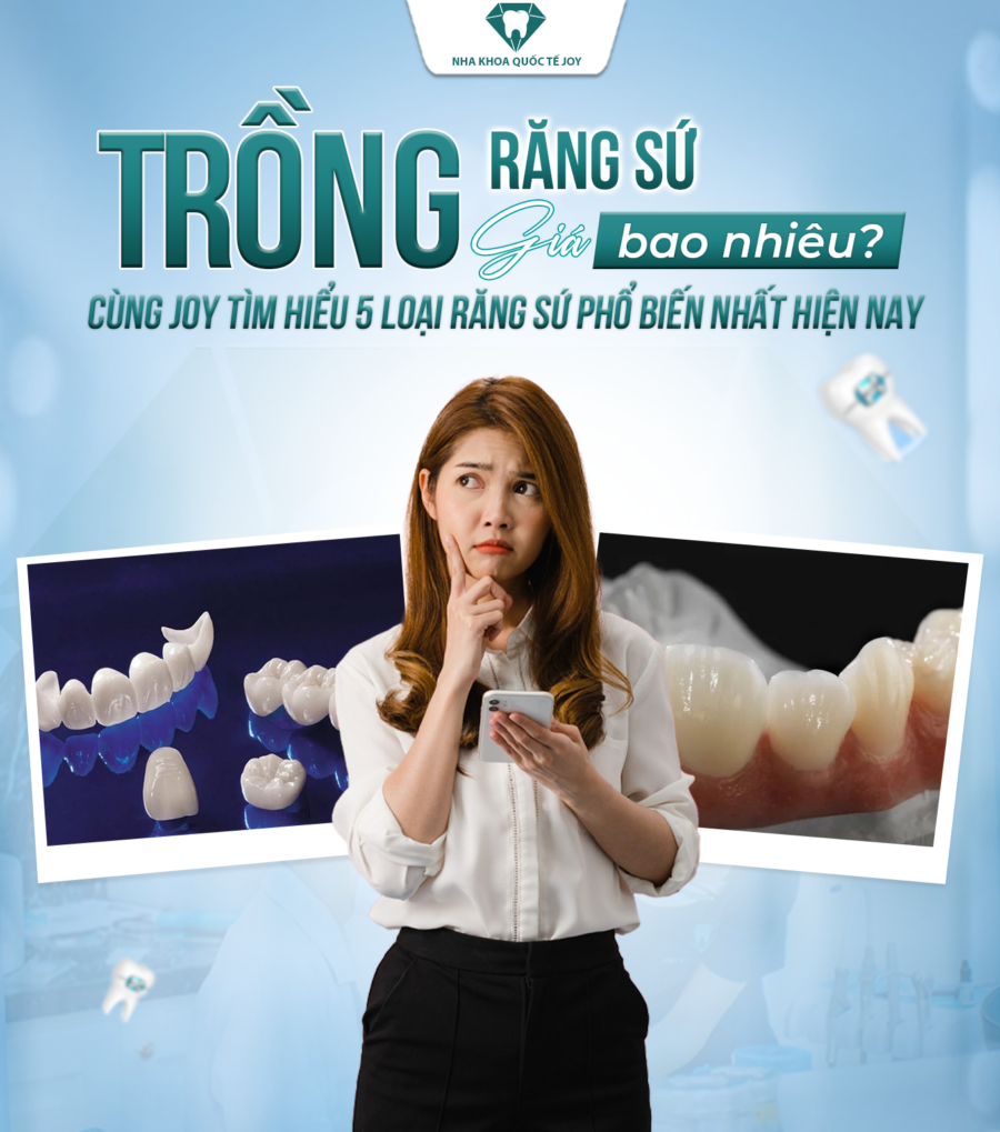 Trồng răng sứ giá bao nhiêu?