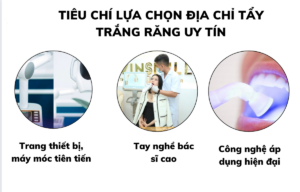 Top 5 địa chỉ tẩy trắng răng uy tín tại Hà Nội