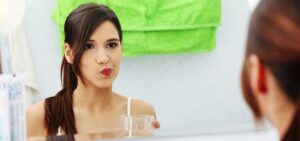 Súc miệng với dầu oliu